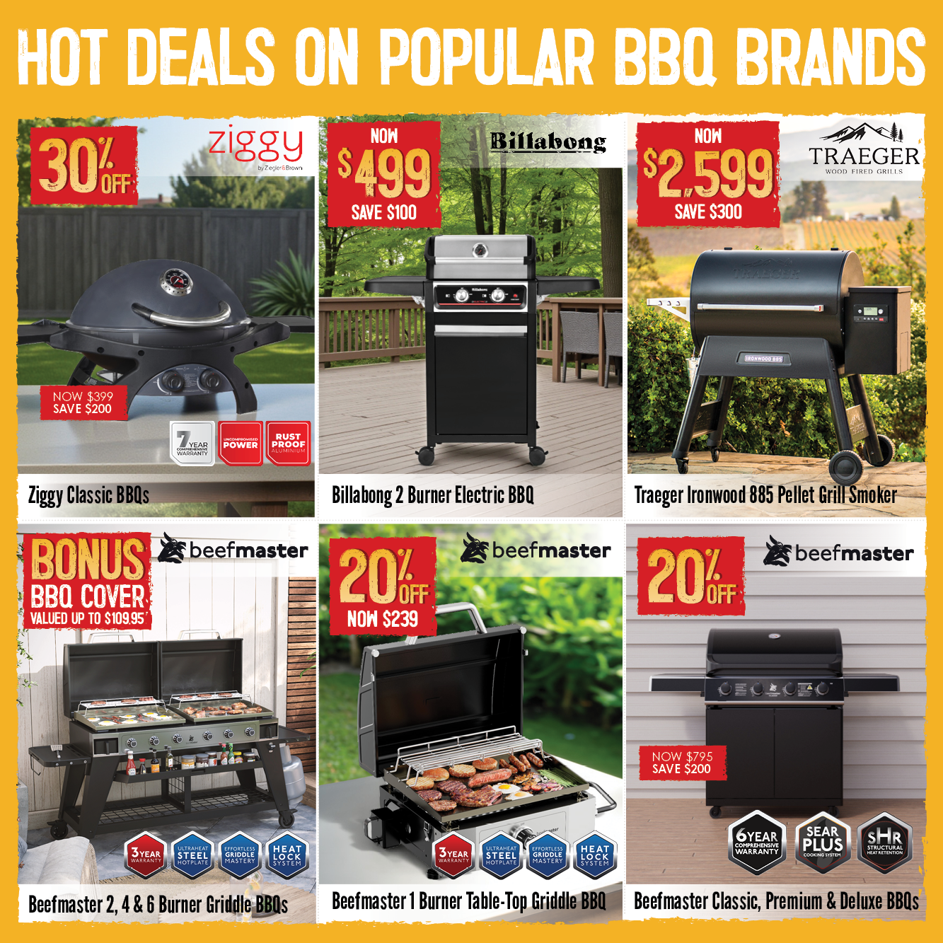 Hot Deals On Popular BBQ Brands | Shop Now